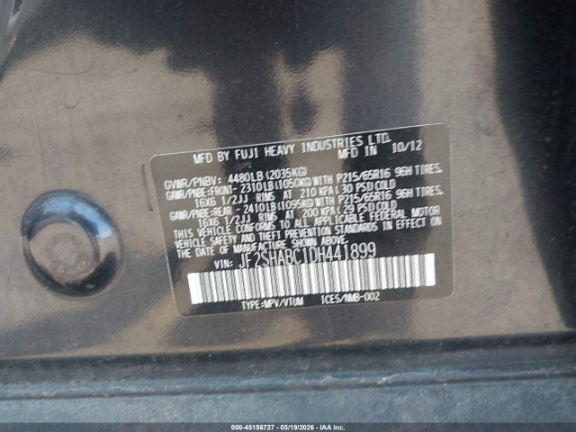 Subaru Forester 2.5x