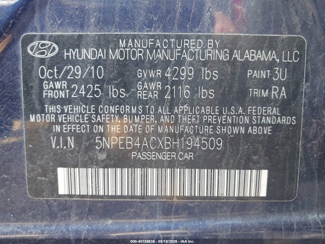 Hyundai SONATA Gls