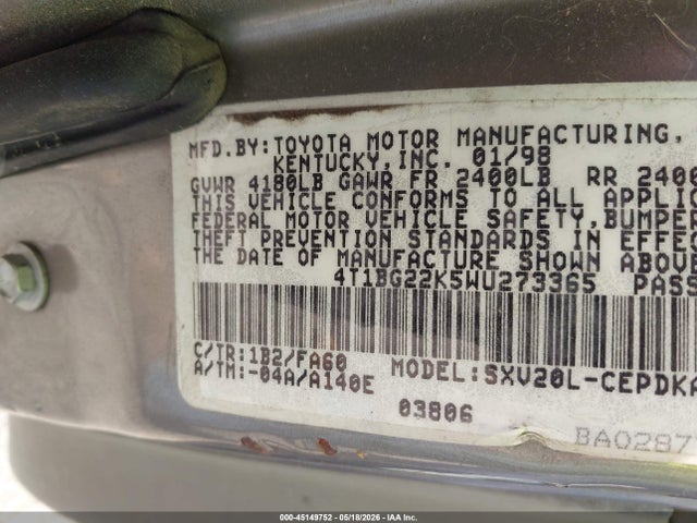 Toyota Camry Ce