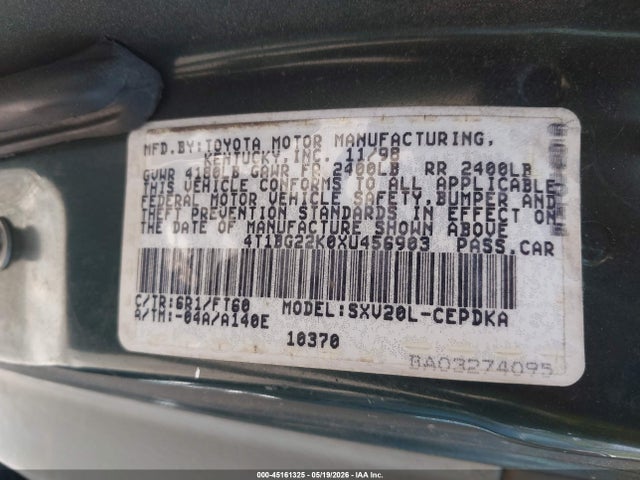 Toyota Camry Ce