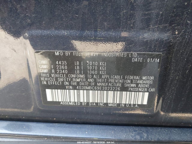Subaru Legacy 2.5i Premium