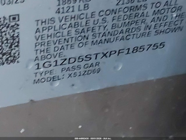 Chevrolet Malibu Fwd 1lt