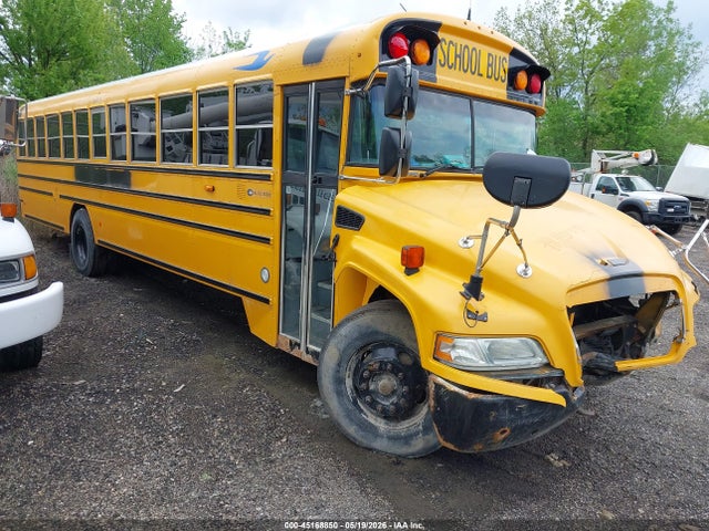 Salvage Blue Bird School Bus Transit Bus Image