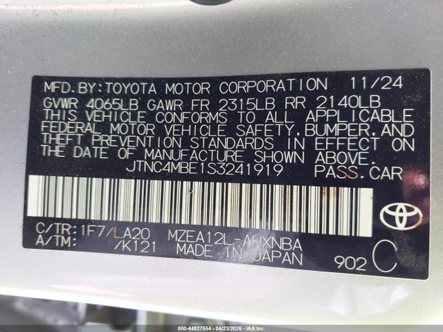 Toyota Corolla Xse