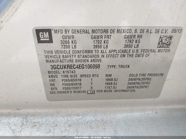 Chevrolet Silverado 1500 2lt