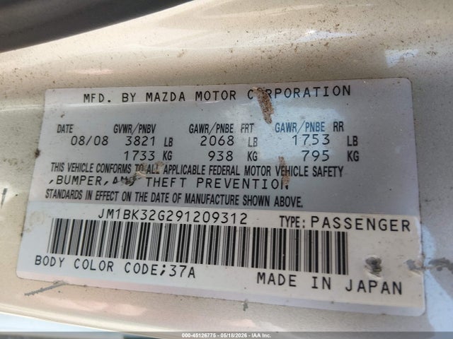 Mazda Mazda3 I