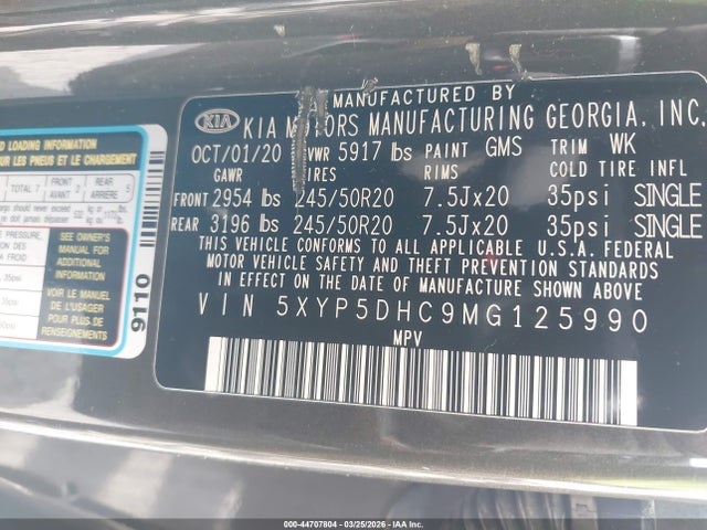 Kia Telluride Sx
