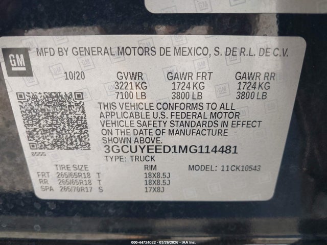 Chevrolet Silverado 1500 4wd  Short Bed Rst