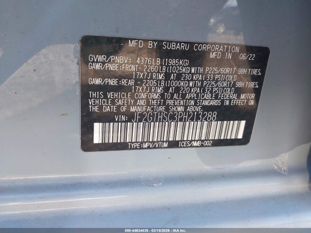 Subaru Crosstrek Sport