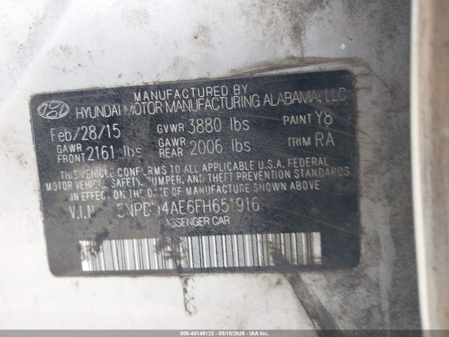 Hyundai ELANTRA Se