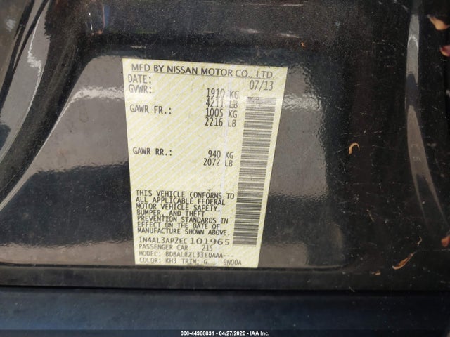 Nissan Altima 2.5 S