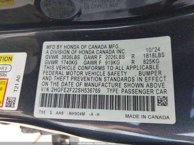 Honda Civic Lx