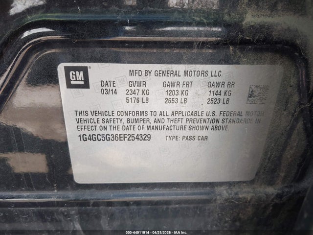 Buick LaCrosse Leather Group