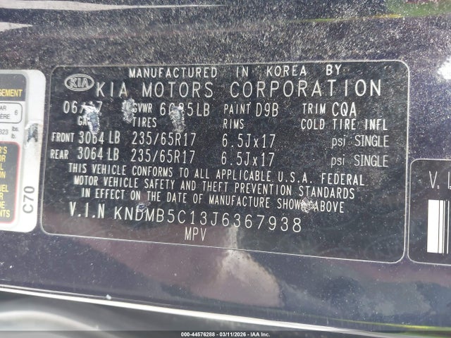 Kia Sedona Lx