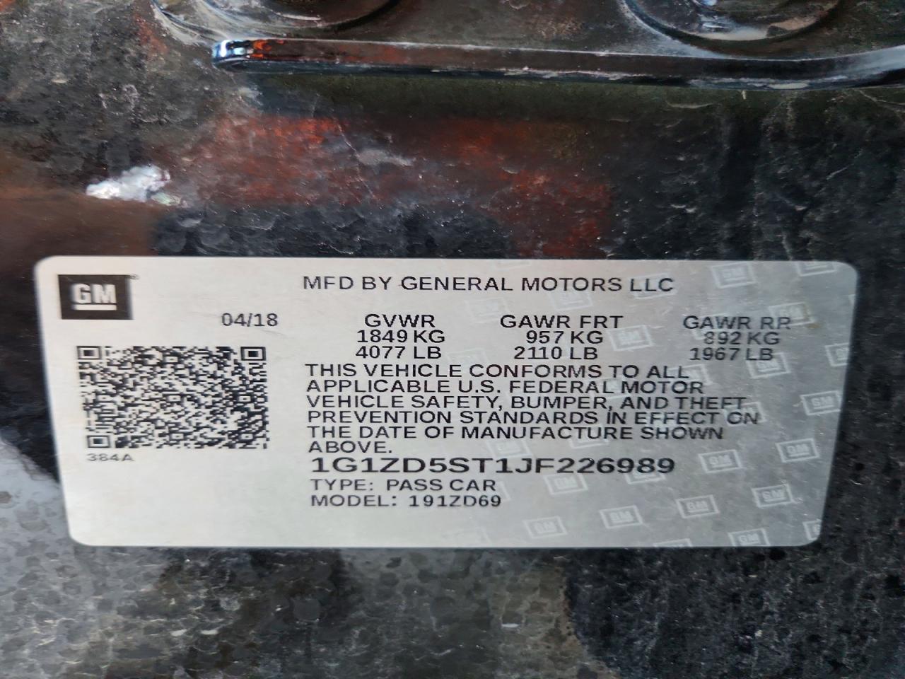 Chevrolet Malibu Lt