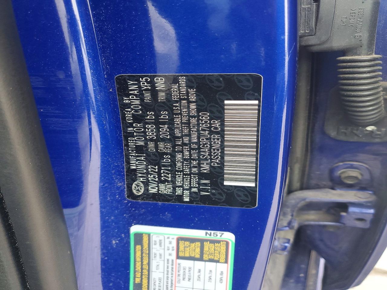 Hyundai ELANTRA Sel