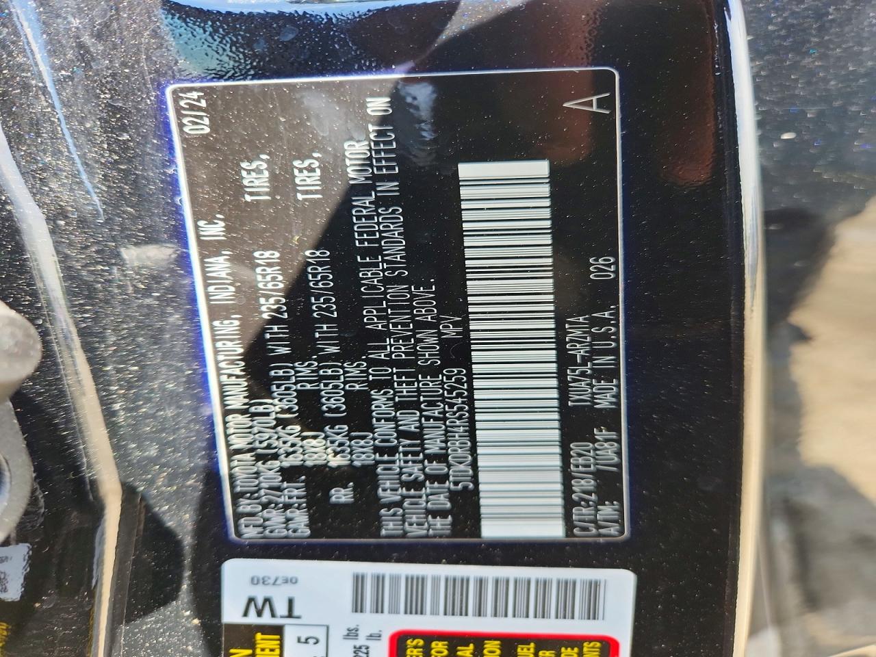 Toyota Highlander Xle