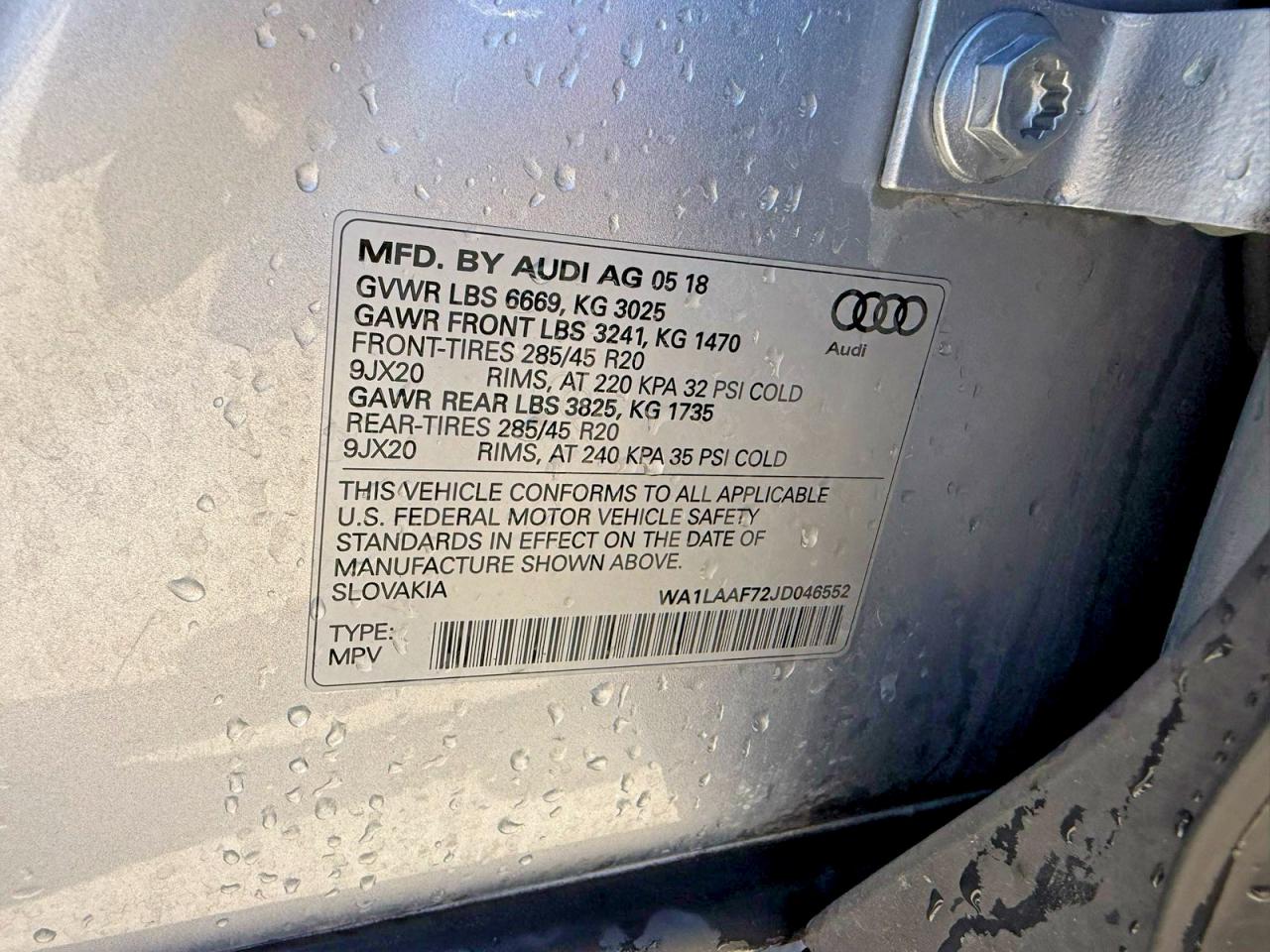 Audi Q7 Premium Plus