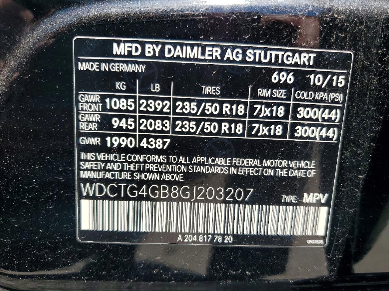 Mercedes-Benz GLA 250 4matic