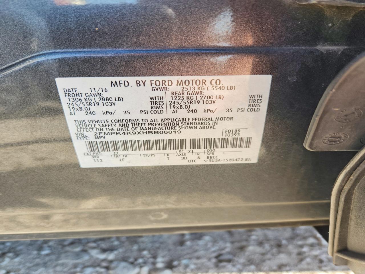 Ford Edge Titanium