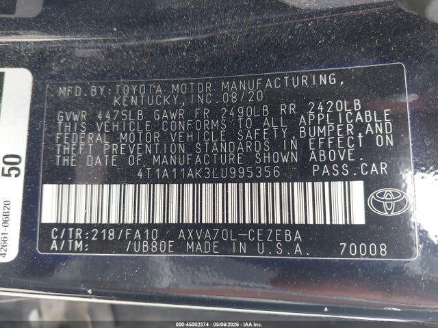 Toyota Camry L