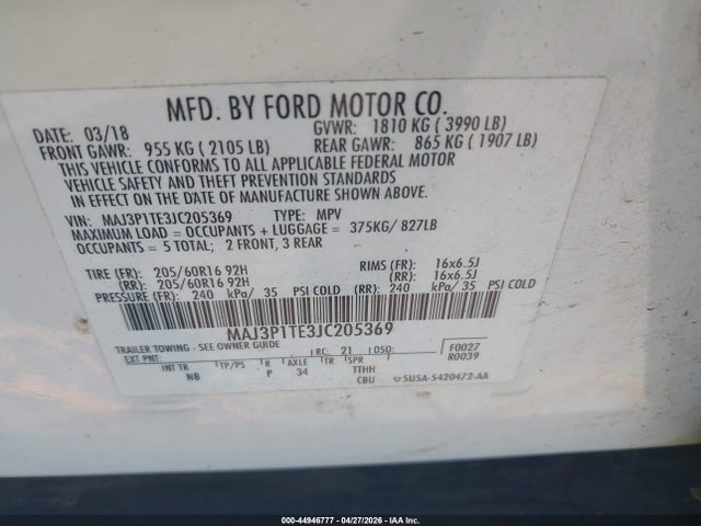 Ford EcoSport Se