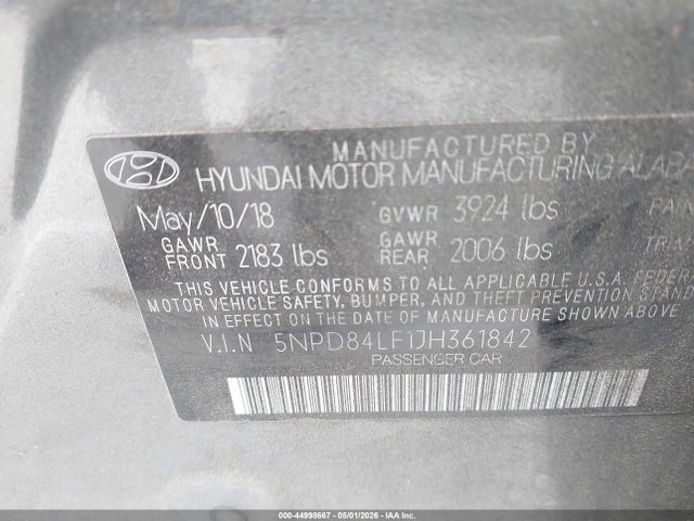 Hyundai ELANTRA Sel