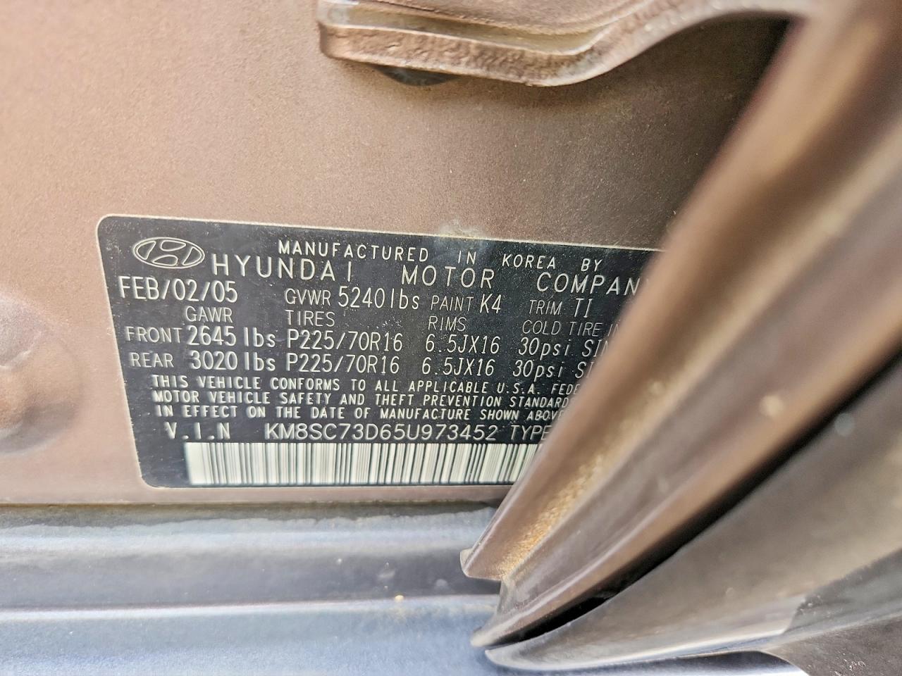 Hyundai SANTA FE Gls