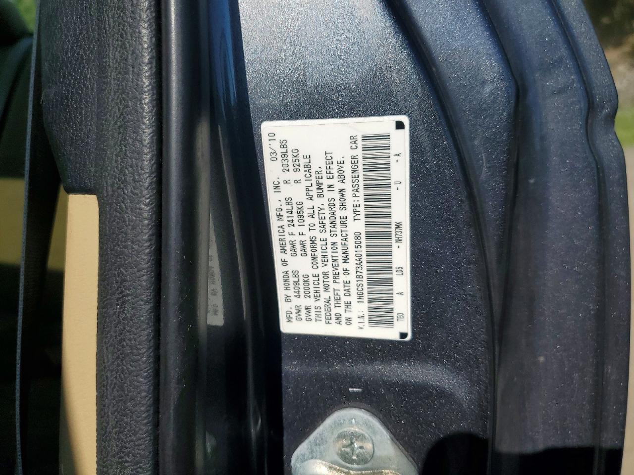 Honda Accord Ex