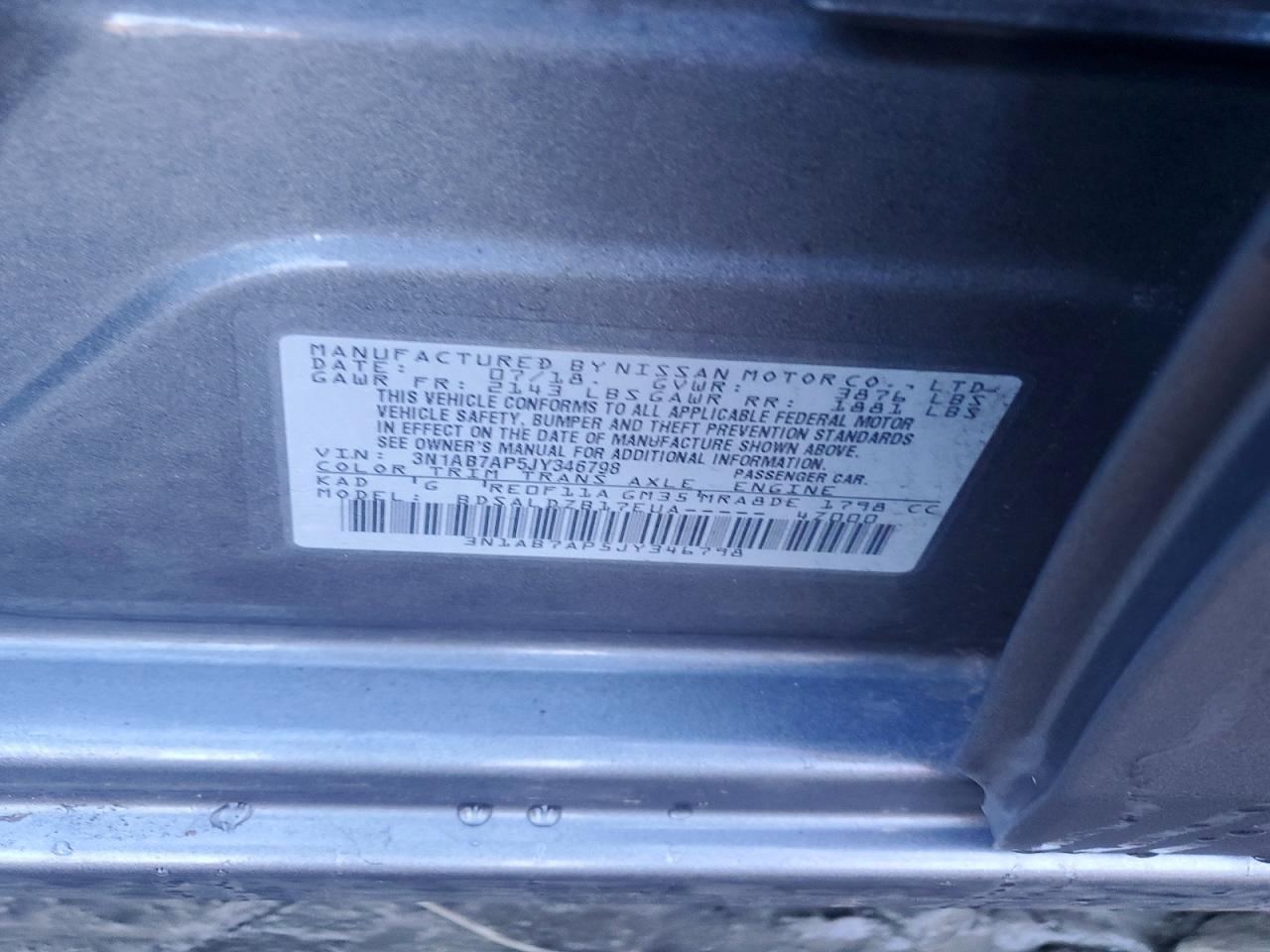 Nissan Sentra Sv