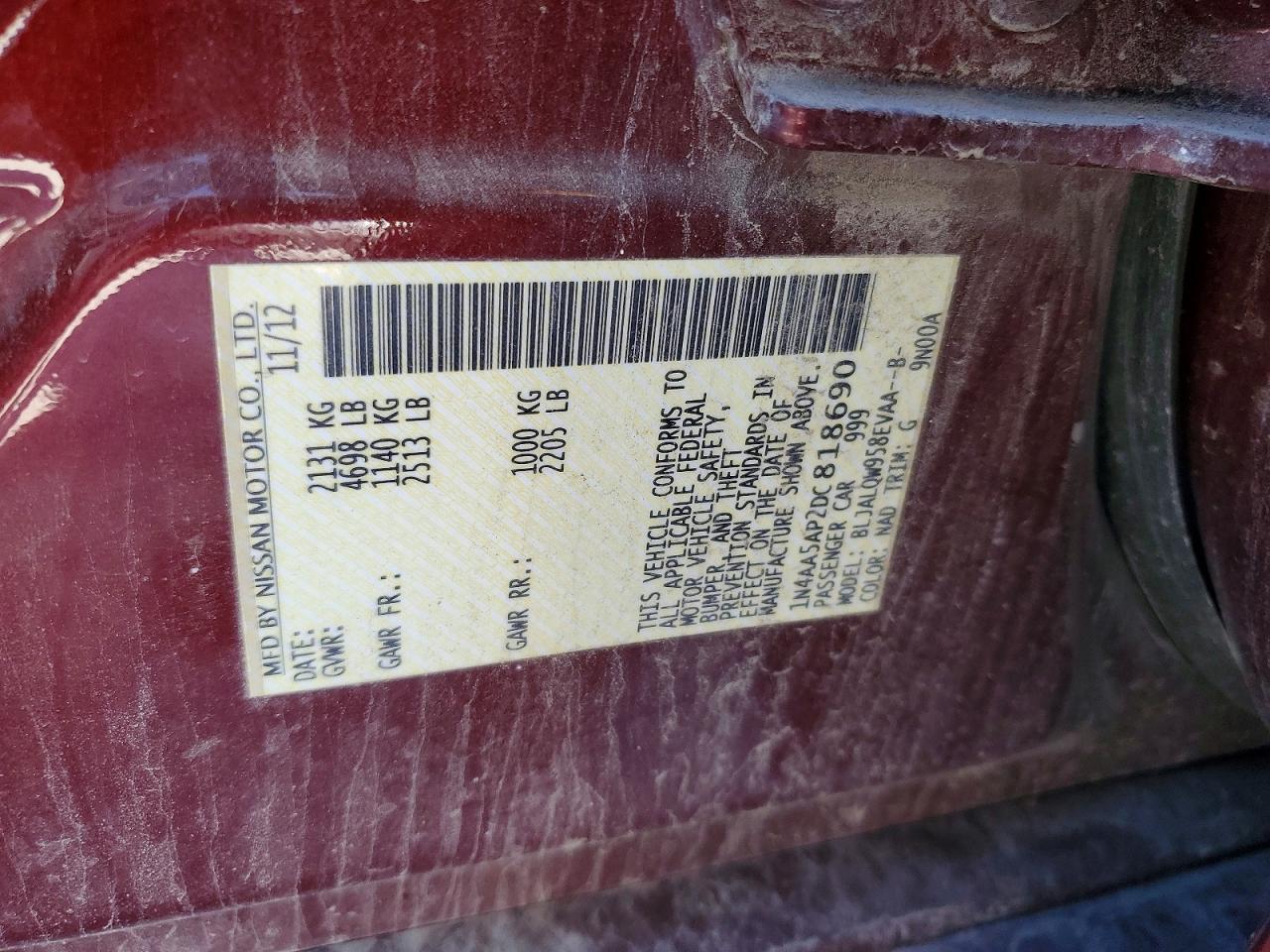 Nissan Maxima 3.5 S