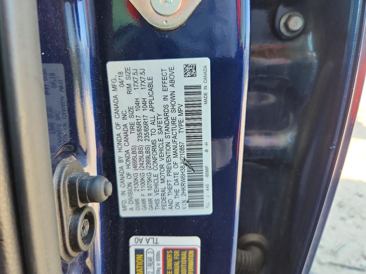 Honda Crv Lx