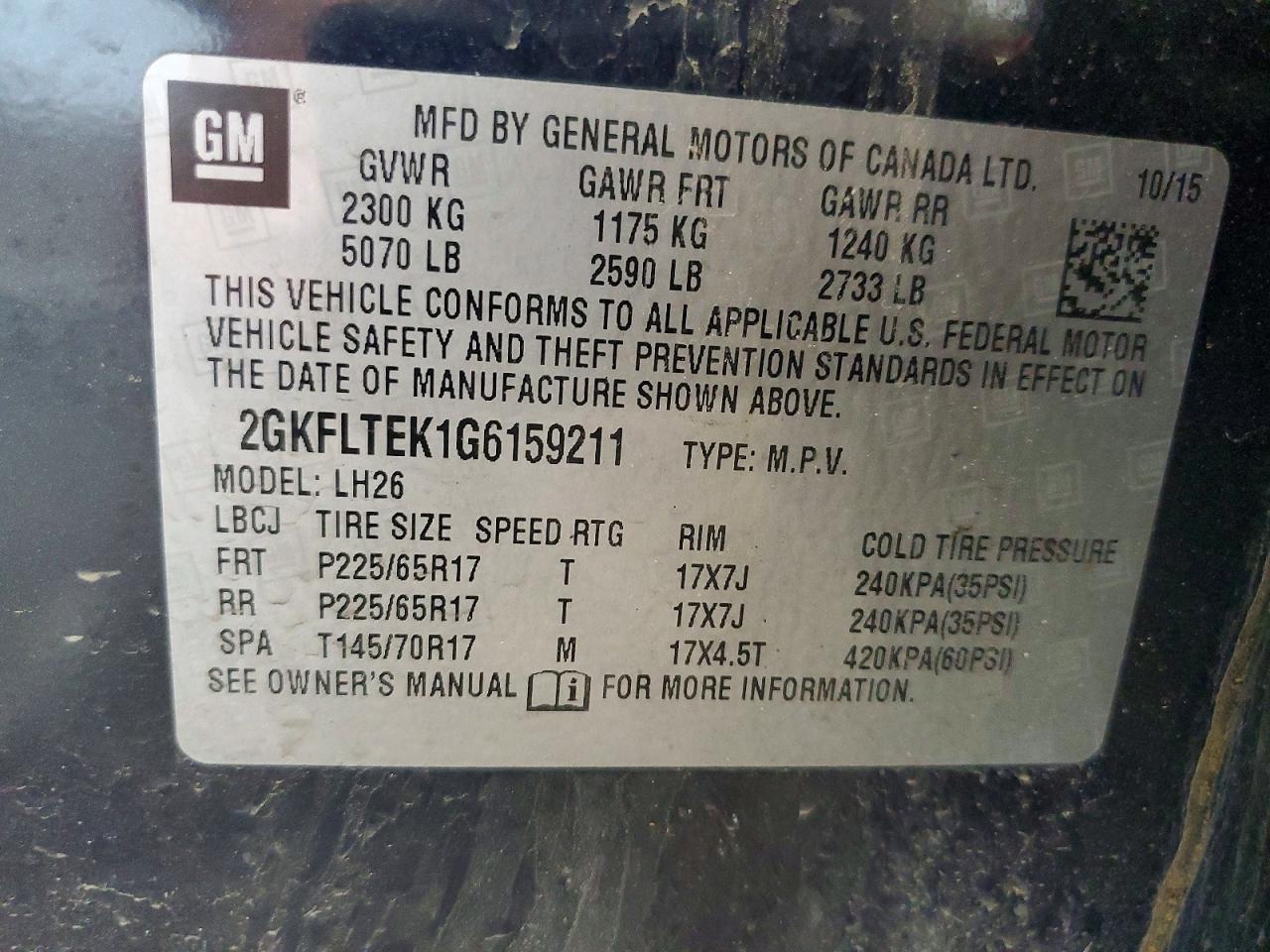 GMC Terrain Sle