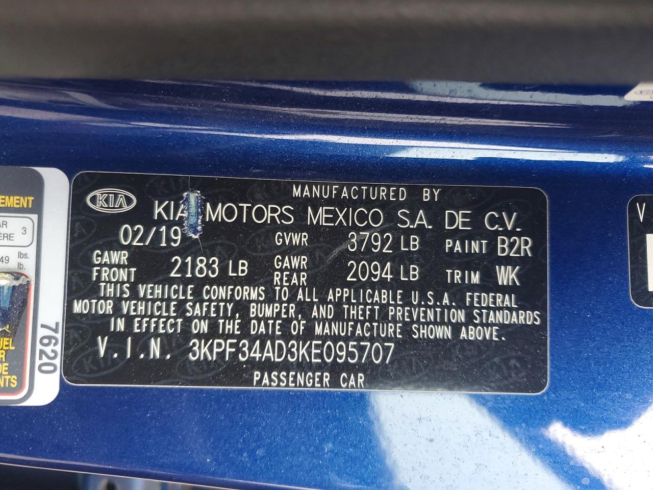 Kia Forte S