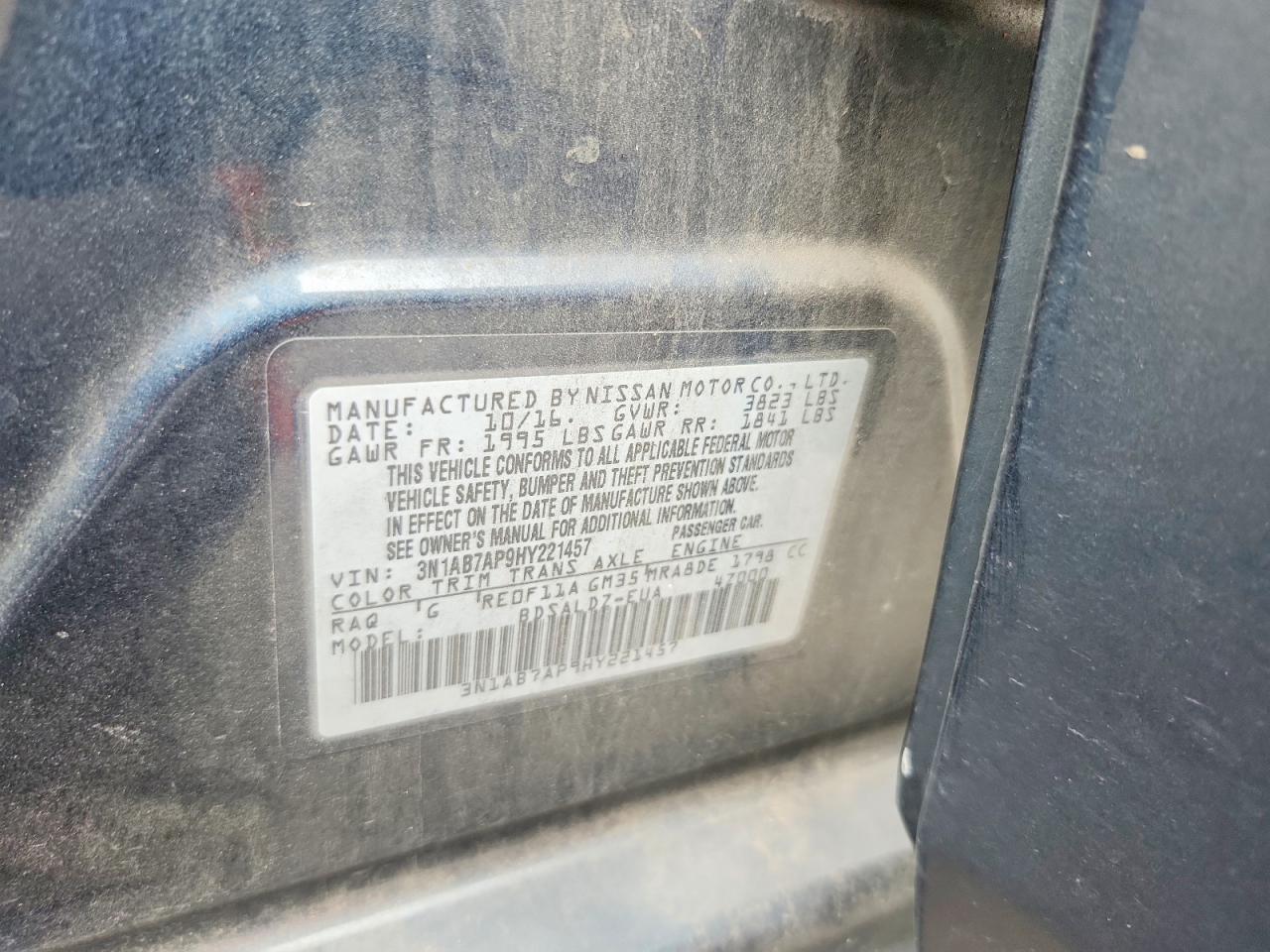 Nissan Sentra Sv