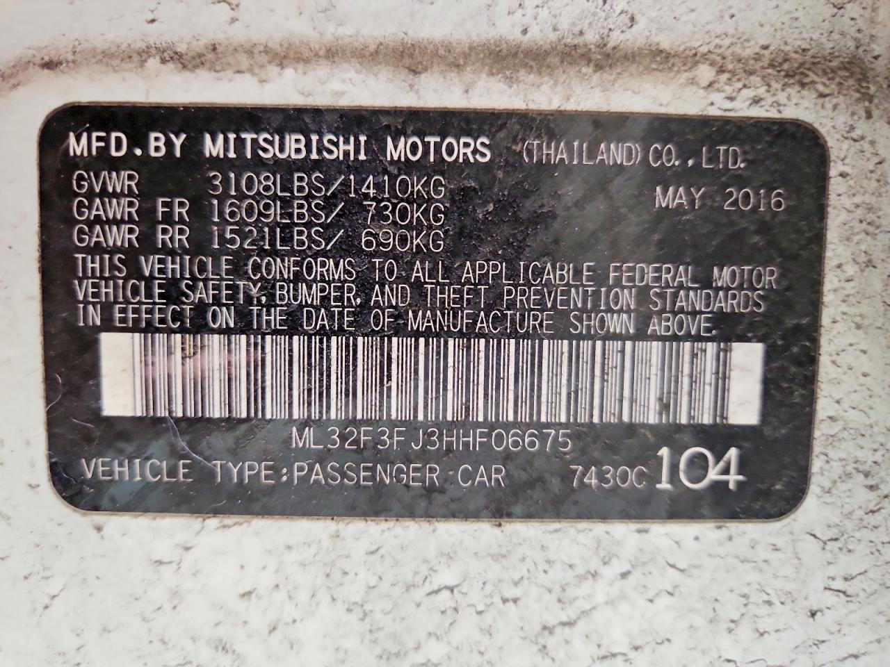 Mitsubishi Mirage G4 Es