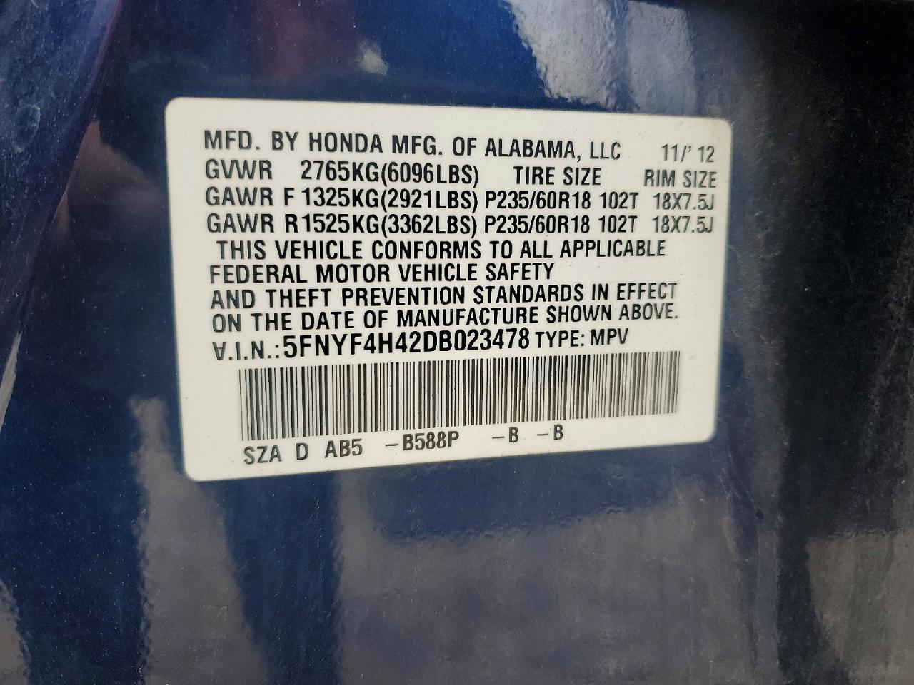 Honda Pilot Ex