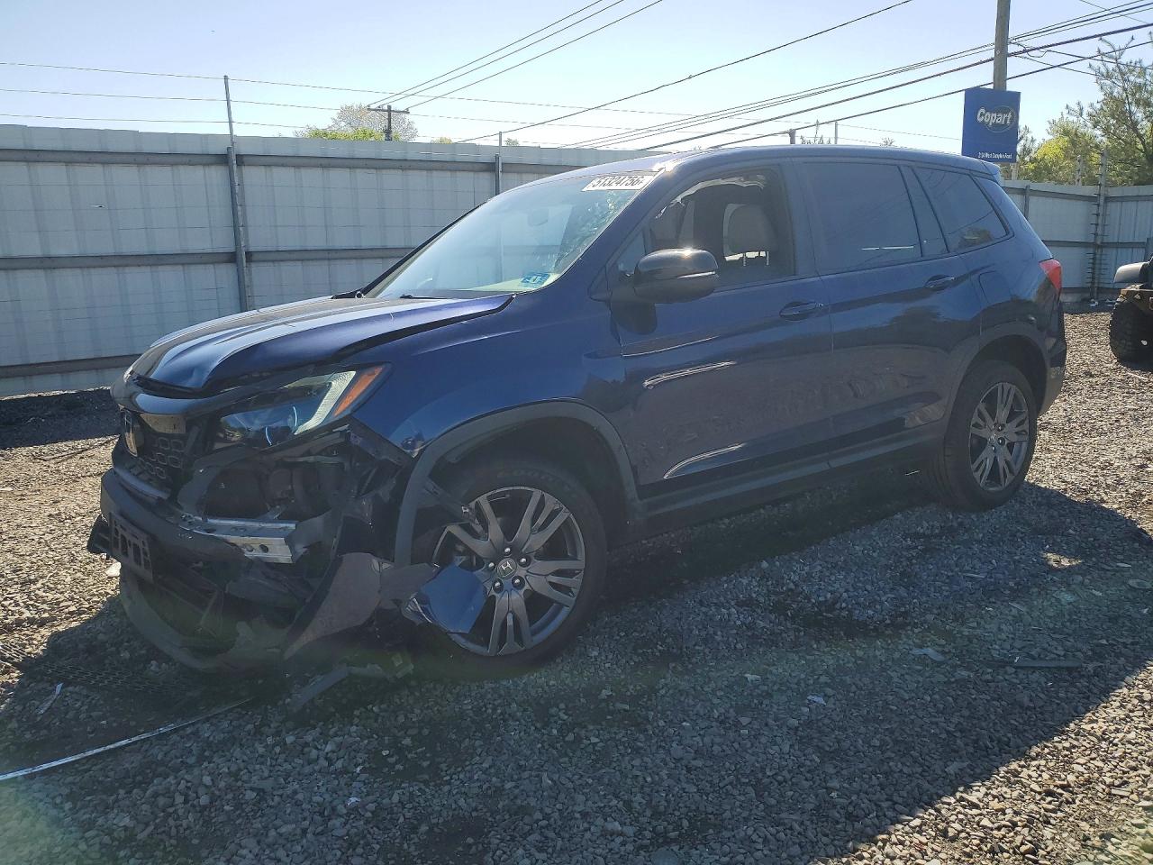Salvage Honda Passport Image