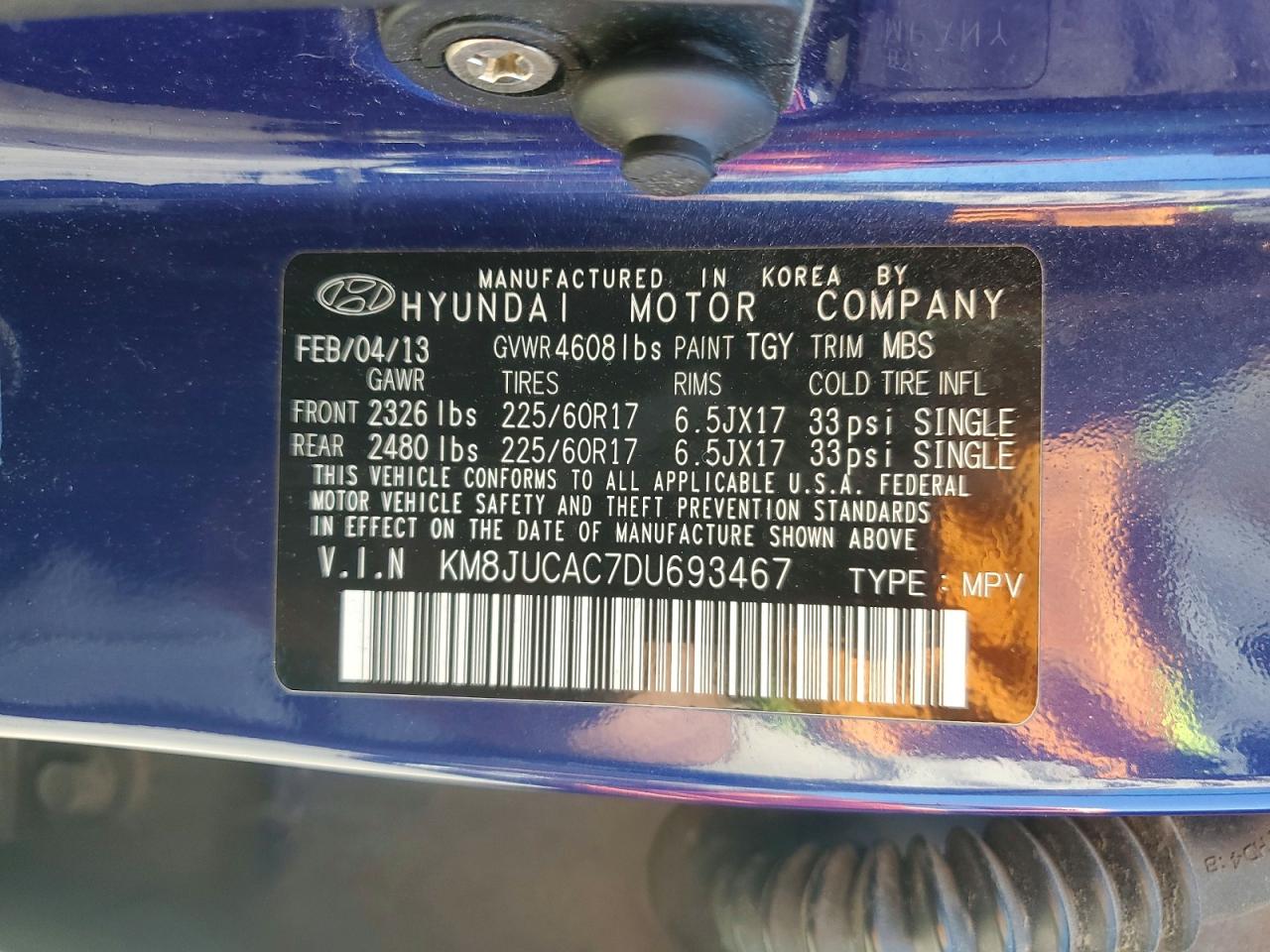 Hyundai TUCSON Gls