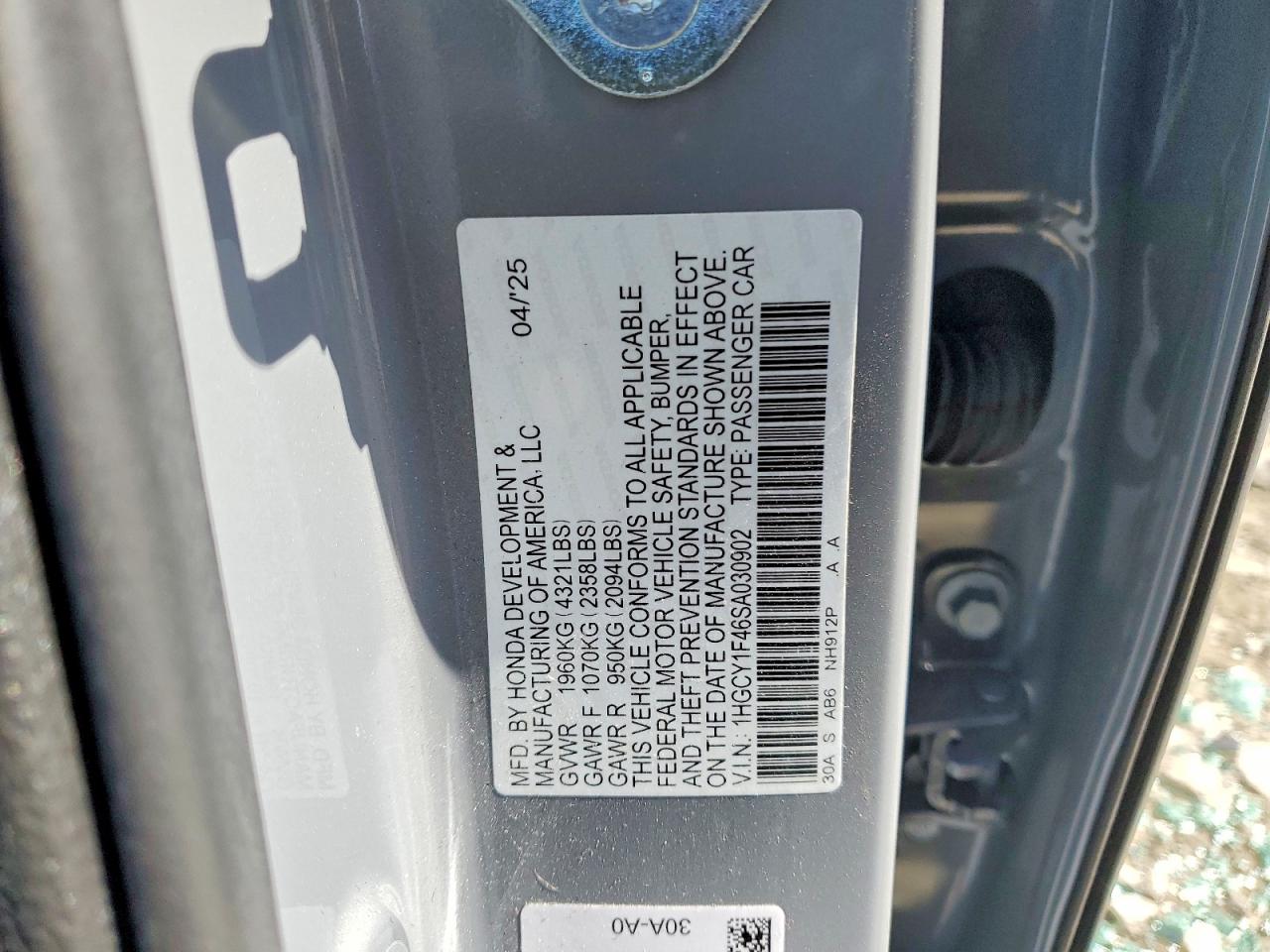 Honda Accord Se