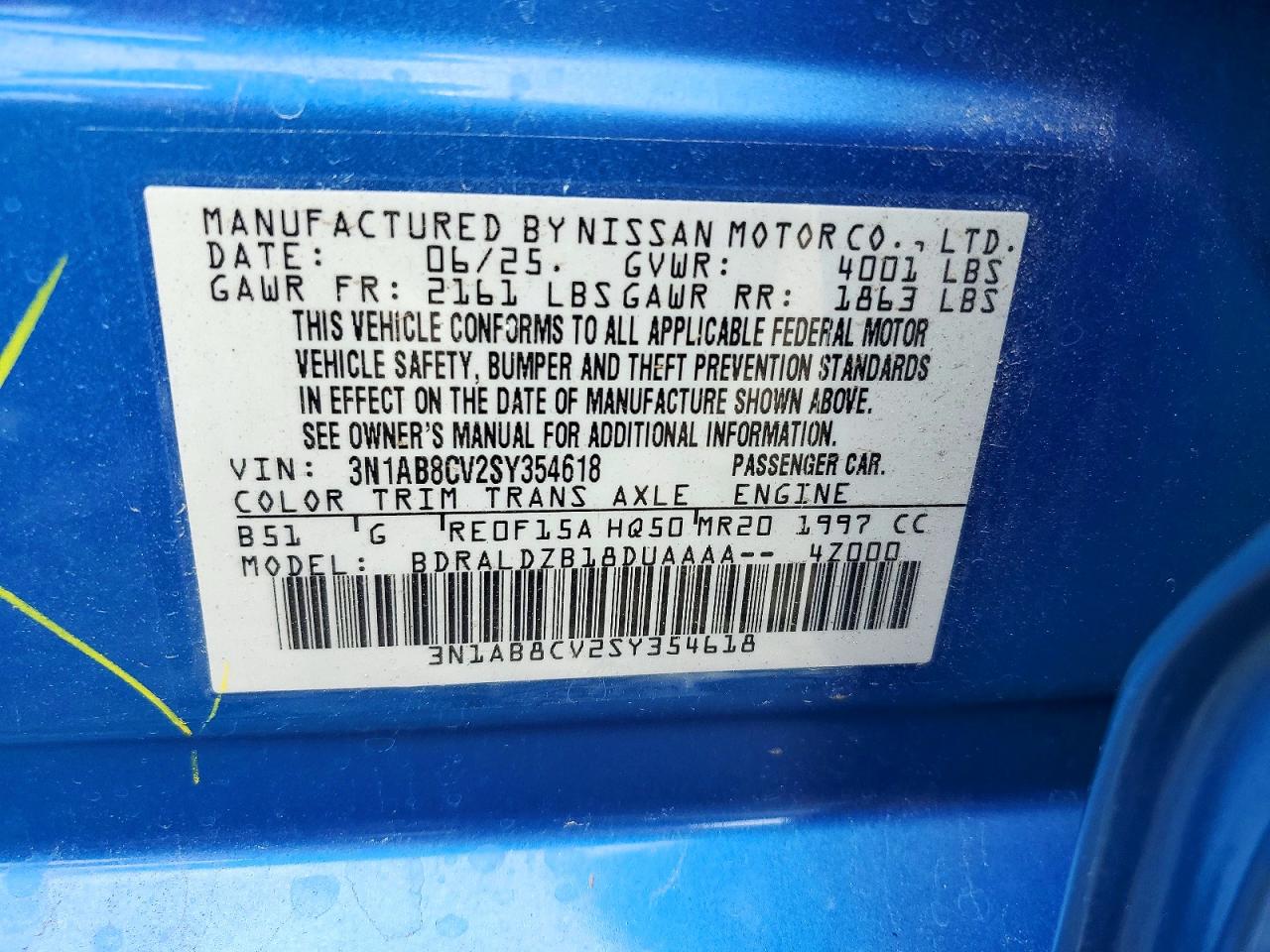 Nissan Sentra Sv
