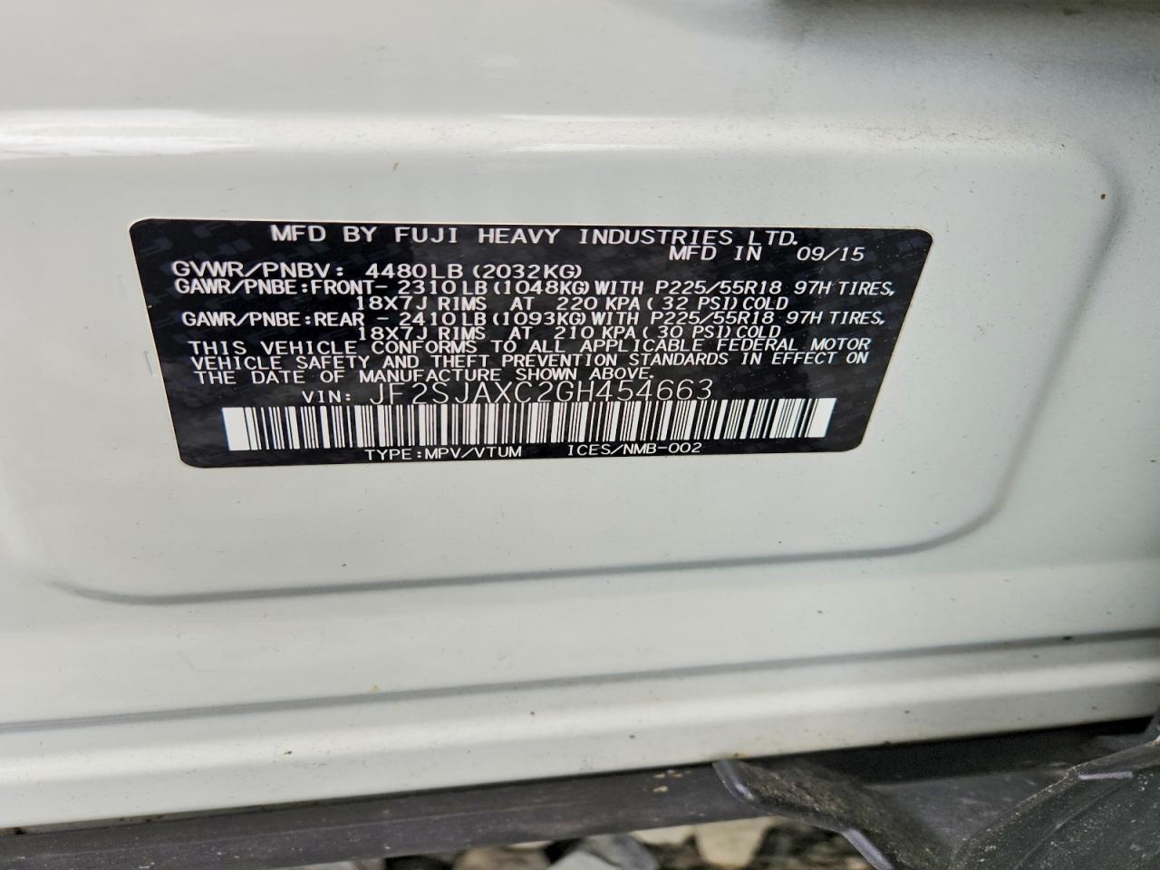 Subaru Forester 2.5i Touring