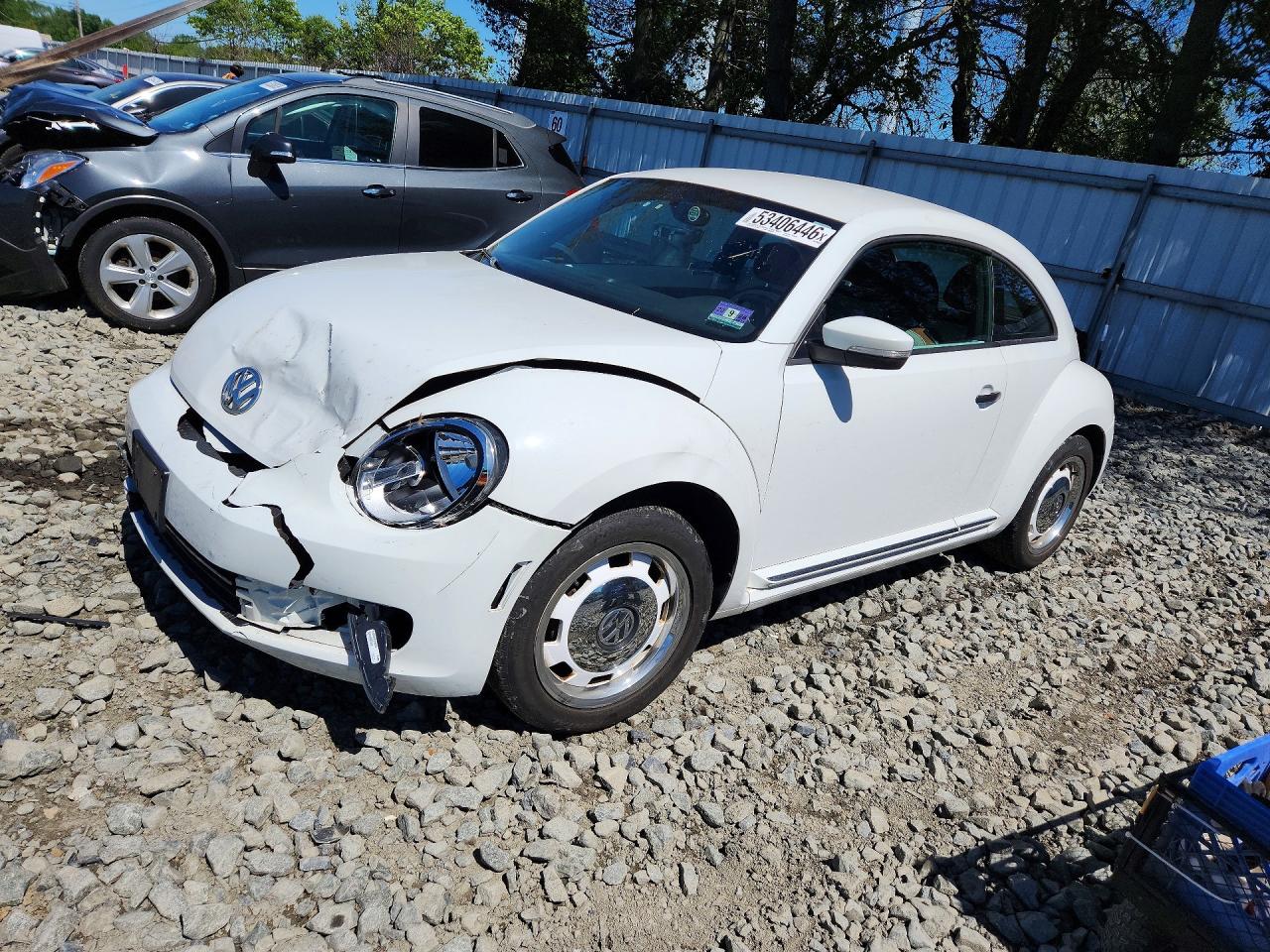 Salvage Volkswagen Beetle Image