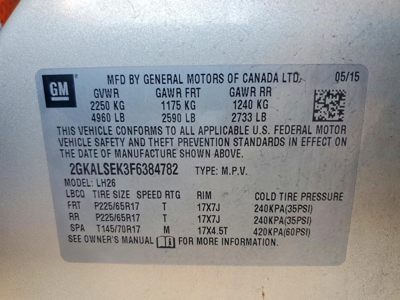 GMC Terrain Slt