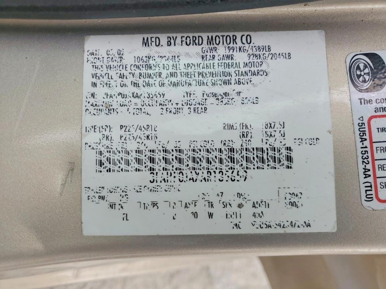 Ford Fusion Sel
