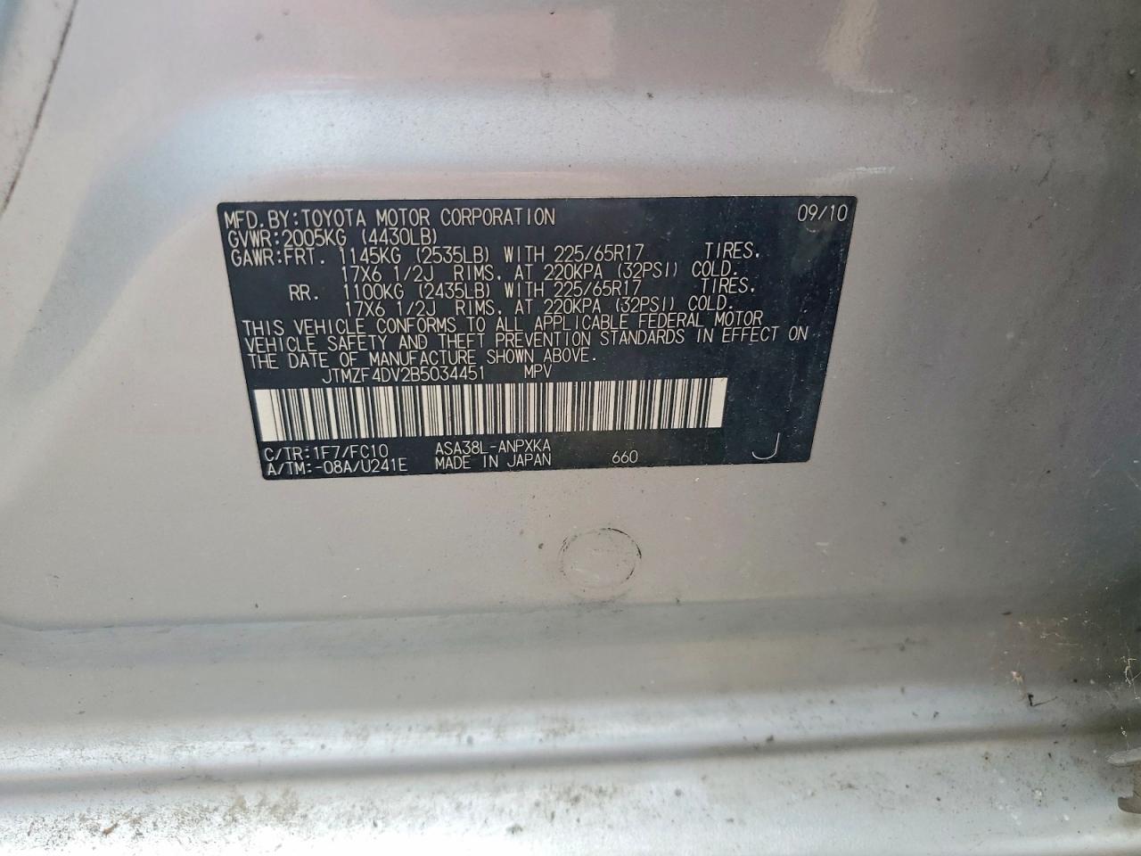 Toyota RAV4 Base