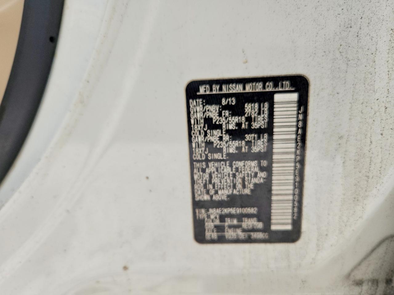 Nissan Quest 3.5 S