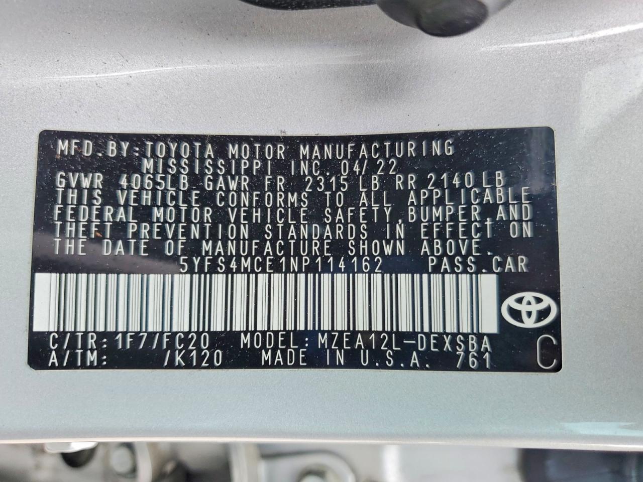 Toyota Corolla Se