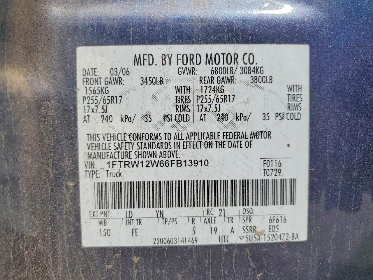 Ford F-150 Supercrew