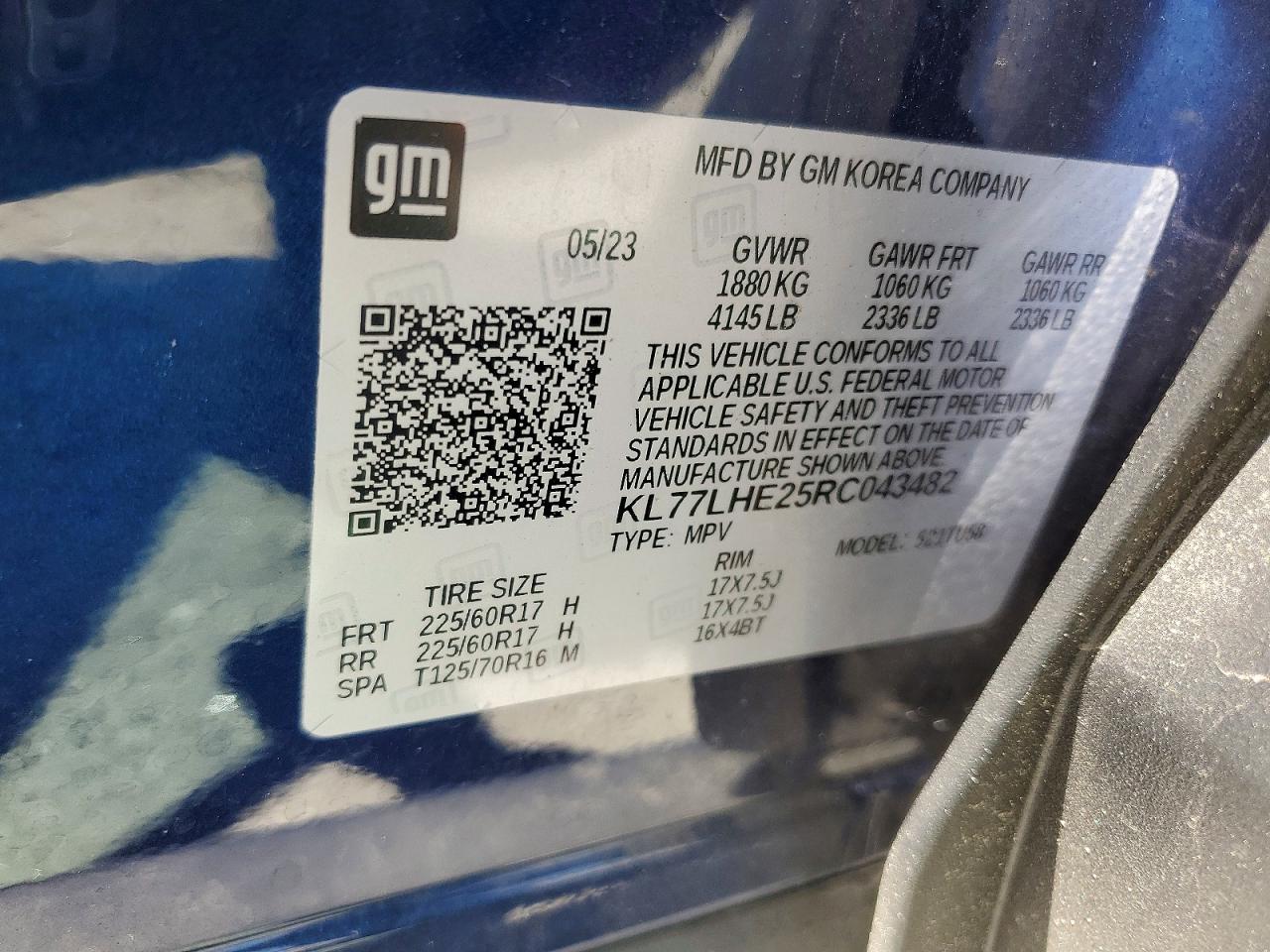 Chevrolet Trax 1lt